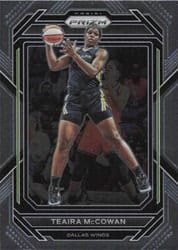 2023 Panini Prizm WNBA Base Set Teaira McCowan #52 card