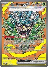2025 Prismatic Evolutions Teal Mask Ogerpon ex #145 card