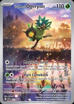 Scarlet & Violet Black Star Promos Teal Mask Ogerpon #123 card