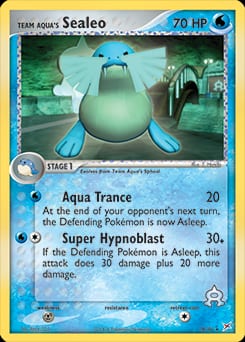 2004 Team Magma vs Team Aqua Team Aqua's Sealeo #16 card