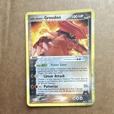Team Magma's Groudon Team Magma vs Team Aqua card