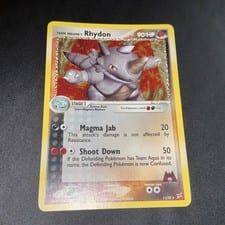 2004 Team Magma vs Team Aqua Team Magma's Rhydon #11 card