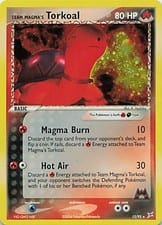 2004 Team Magma vs Team Aqua Team Magma's Torkoal #12 card