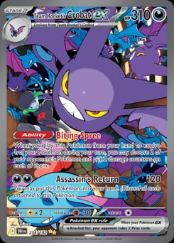 2025 Destined Rivals Team Rocket's Crobat ex #234