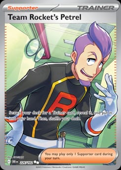 Destined Rivals Team Rocket's Petrel #226 card