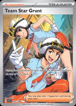 Scarlet & Violet Team Star Grunt #242 card