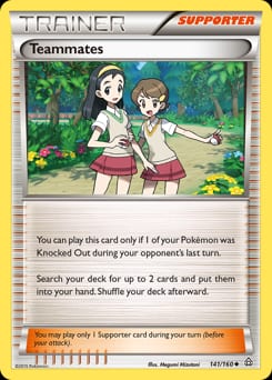 Primal Clash Teammates #141 card