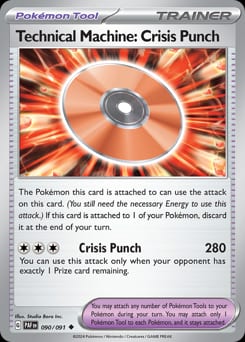 Paldean Fates Technical Machine: Crisis Punch #90 card