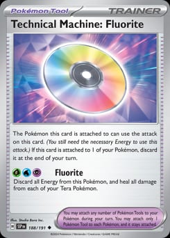 Surging Sparks Technical Machine: Fluorite #188 card