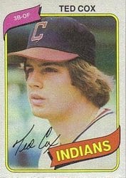 1980 Topps Base Set Ted Cox #252 card