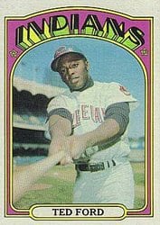 1972 Topps Base Set Ted Ford #24 card