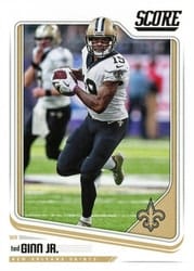 2018 Score Base Set Ted Ginn Jr. #223 card