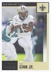 2020 Score Base Set Ted Ginn Jr. #268 card