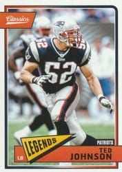 2018 Panini Classics Base Set Ted Johnson #199 card