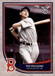 2018 Topps Big League Base Set Ted Williams #338 card