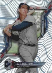 2018 Topps High Tek Base Set Ted Williams #HT-TW card