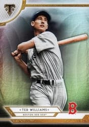 2018 Topps Triple Threads Base Set Ted Williams #64 card