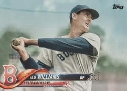 2018 Topps Update Base Set Ted Williams #US64b card