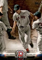 2018 Topps Update Salute Ted Williams #S-2 card
