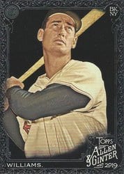 2019 Topps Allen & Ginter X Base Set Ted Williams #98 card