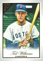 2019 Topps Gallery Base Set Ted Williams #163 card