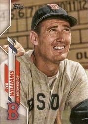 2020 Topps Base Set Ted Williams #196b card