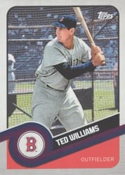 2020 Topps Brooklyn Collection Base Set Ted Williams #25 card