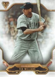 2020 Topps Triple Threads Base Set Ted Williams #13 card
