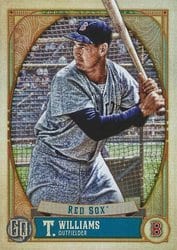 2021 Topps Gypsy Queen Base Set Ted Williams #306 card