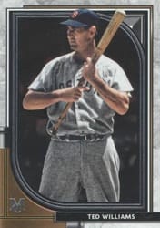 2021 Topps Museum Collection Base Set Ted Williams #39 card