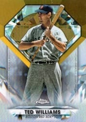 2022 Topps Chrome Update Diamond Greats Die-Cuts Ted Williams #DGC-6 card