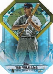 2022 Topps Diamond Greats Die-Cuts Ted Williams #DGDC-6 card