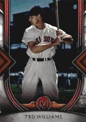 2022 Topps Museum Collection Base Set Ted Williams #66 card
