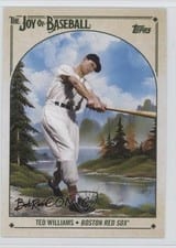 2023 Topps x Bob Ross: The Joy of Baseball Base Set Ted Williams #12 card