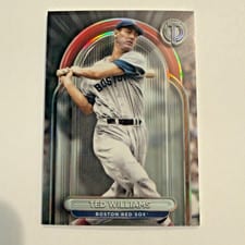 2024 Topps Tribute Base Set Ted Williams #7 card