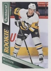 2019-20 Parkhurst Base Set Teddy Blueger #313 card