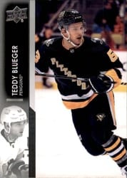 2021-22 Upper Deck Base Set Teddy Blueger #617 card