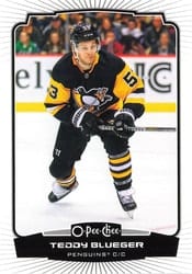2022-23 O-Pee-Chee Base Set Teddy Blueger #287 card
