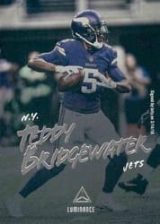 2018 Panini Luminance Base Set Teddy Bridgewater #54 card
