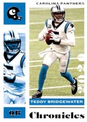 2020 Panini Chronicles Base Set Teddy Bridgewater #13 card