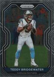 2020 Panini Prizm Base Set Teddy Bridgewater #236 card