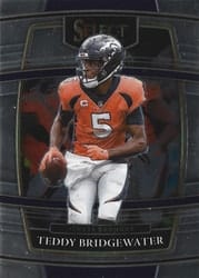 2021 Panini Select Base Set Teddy Bridgewater #12 card