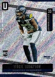 2019 Panini Unparalleled Base Set Tedric Thompson #168 card