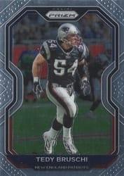 2020 Panini Prizm Base Set Tedy Bruschi #26 card