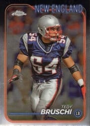 2024 Topps Chrome Base Set Tedy Bruschi #124 card
