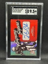 2024 Topps Signature Class Supreme Signers Tedy Bruschi #SS-TB card