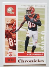 2020 Panini Chronicles Tee Higgins #21 card