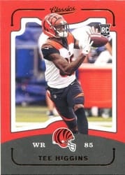 2020 Panini Chronicles Classics Tee Higgins #CL-19 card