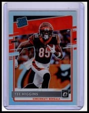 2020 Panini Donruss Optic Tee Higgins Blue Scope #160 card