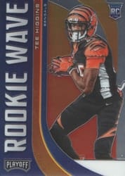 2020 Panini Playoff Rookie Wave Tee Higgins #RW-13 card